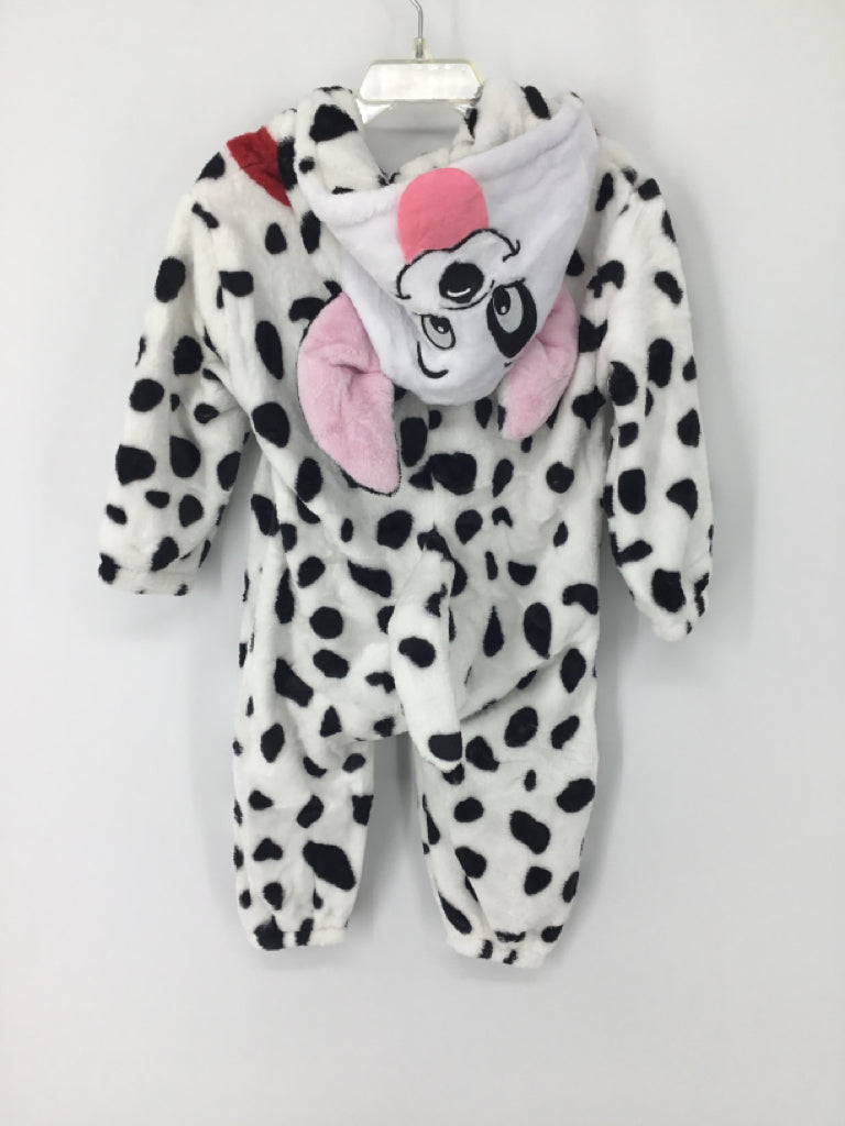 brandless Child Size 6-9 Months White Dalmation Halloween Costume