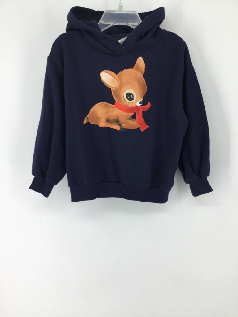 H & M Child Size 3 Navy Sweatshirt - girls