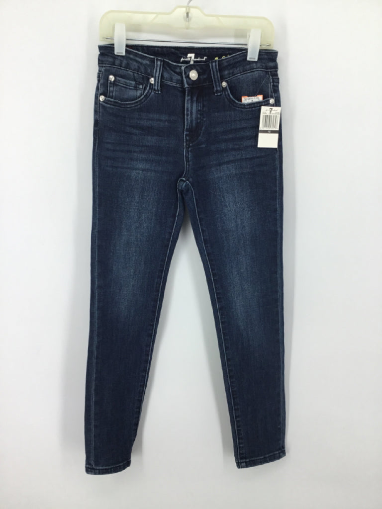7 for all Mankind Child Size 10 Blue Jeans - girls