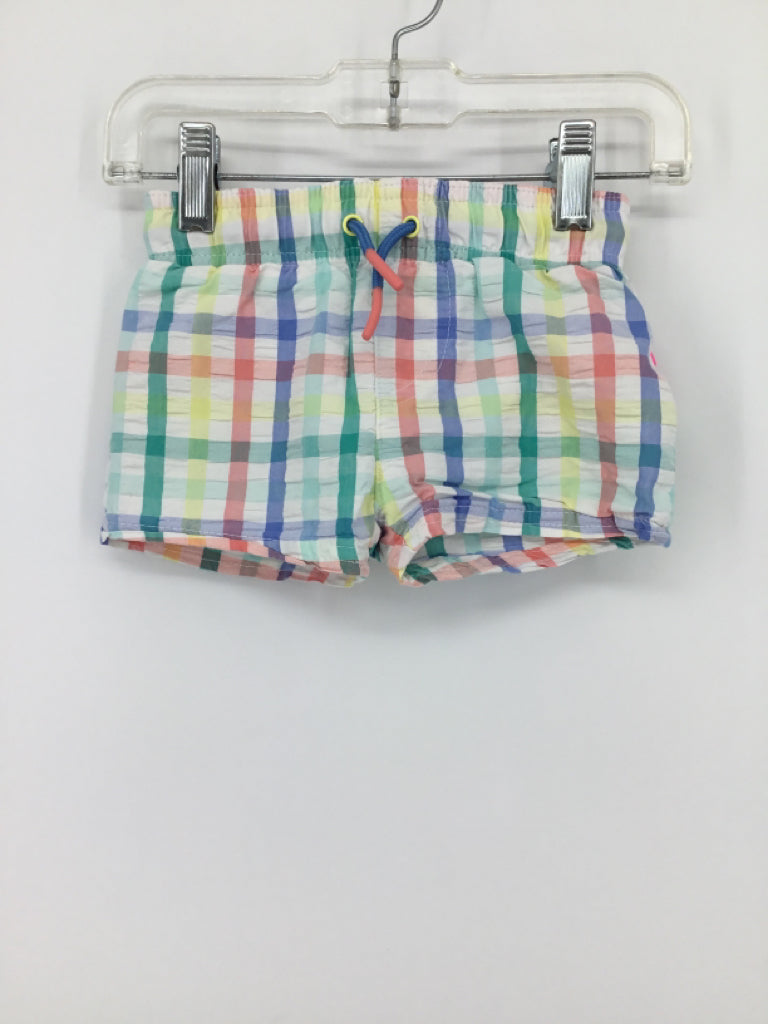 Cat & Jack Child Size 9 Months Multi-Color Gingham Swimwear - boys