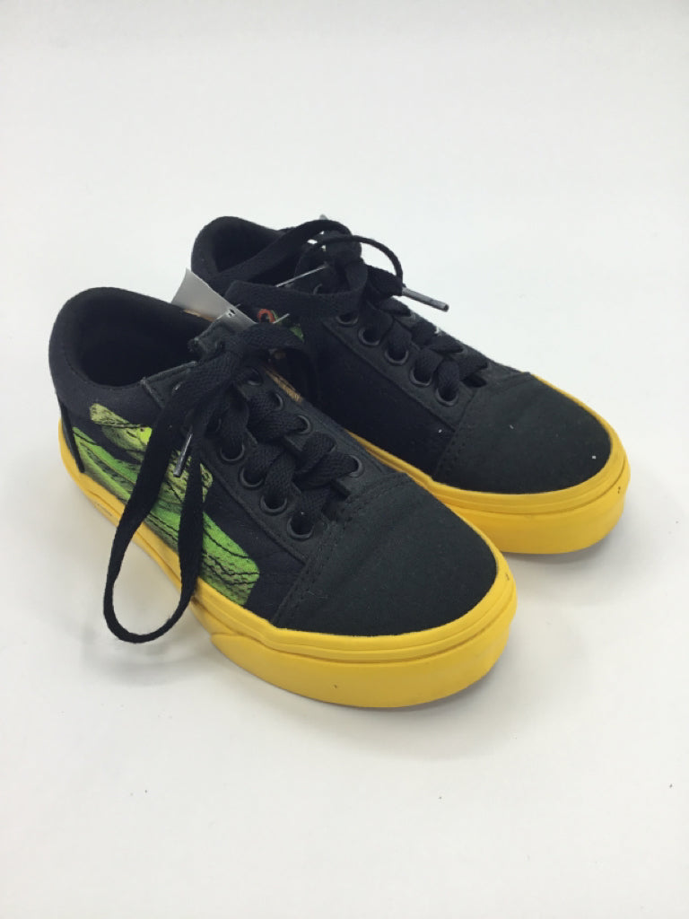 Vans + National Geographic Child Size 10.5 Black Sneakers