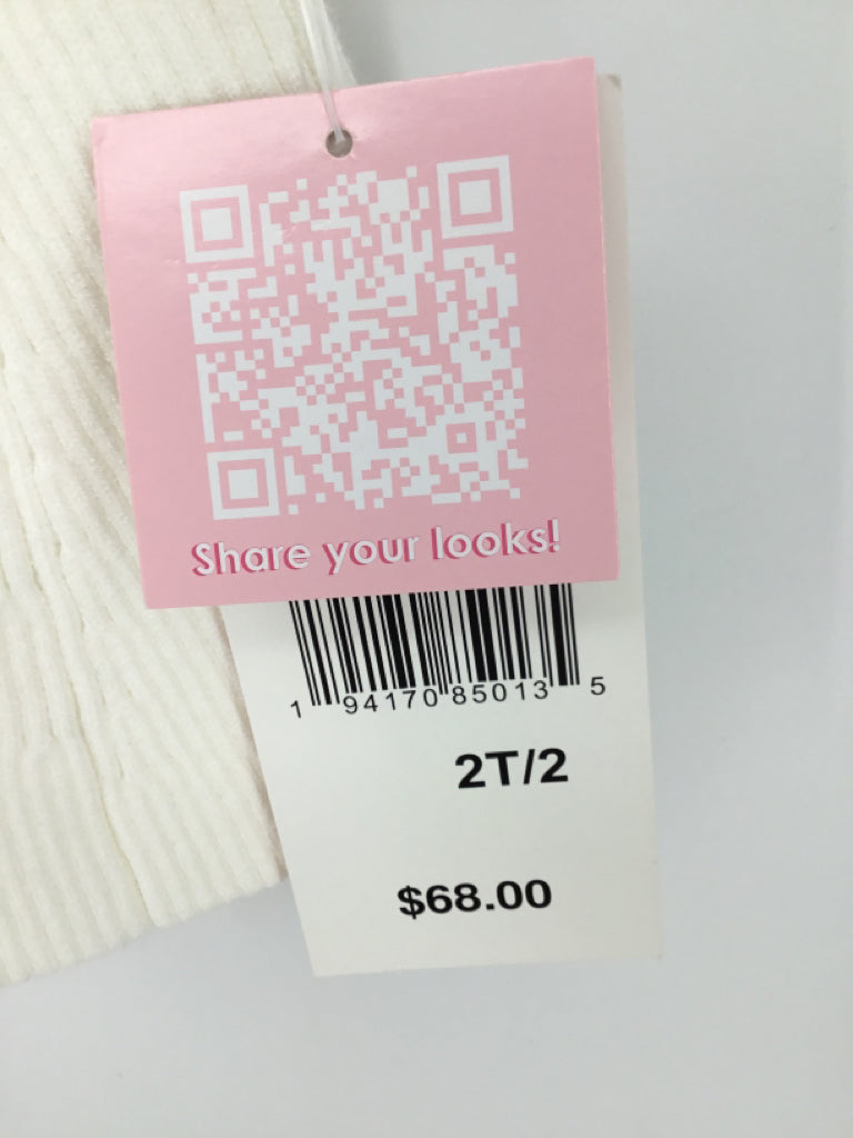Rare Editions Child Size 2 White Dress - girls