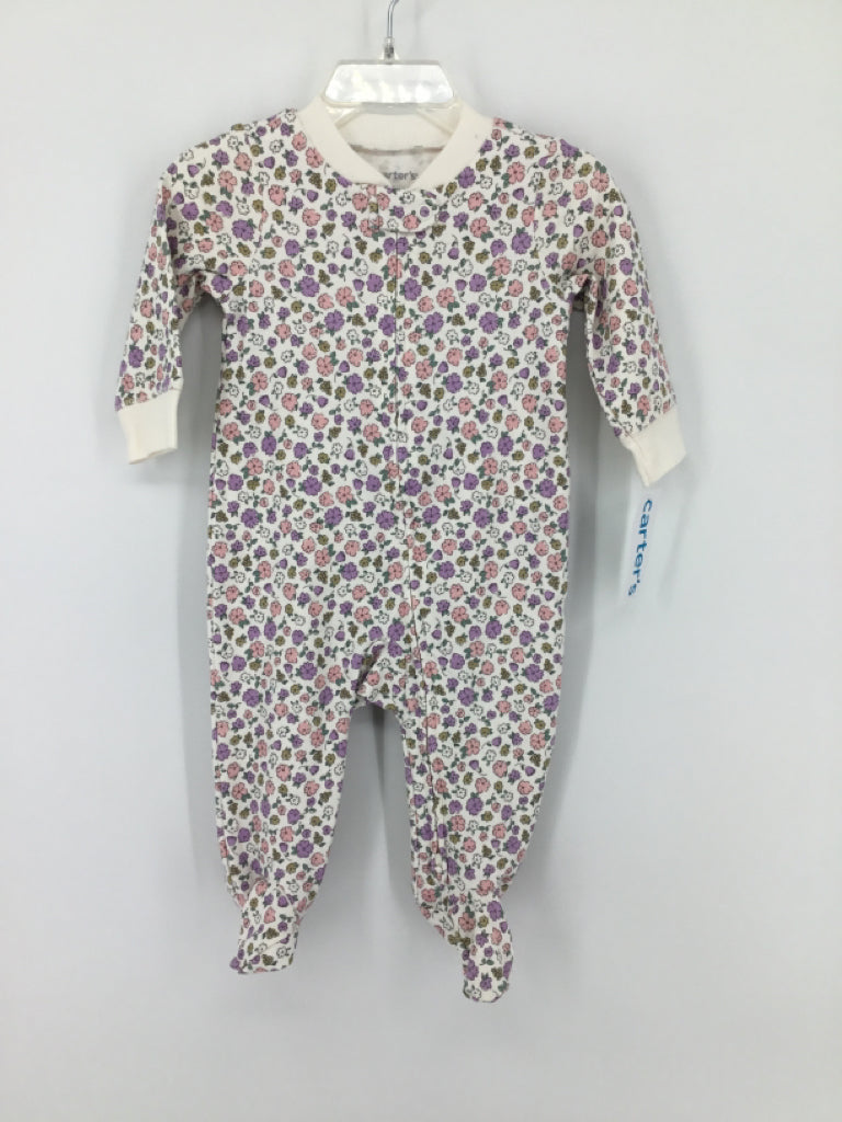 Carter's Child Size 6 Months Purple Sleepers