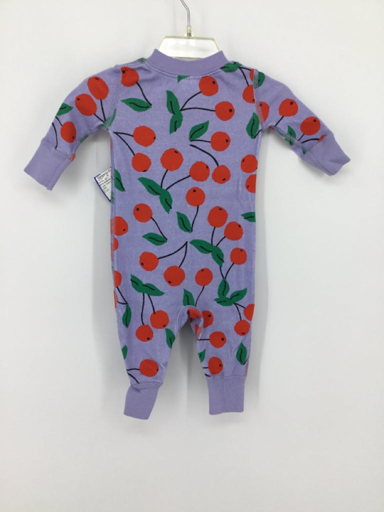 Hanna Andersson Child Size 0-3 Months Purple Pajamas - girls
