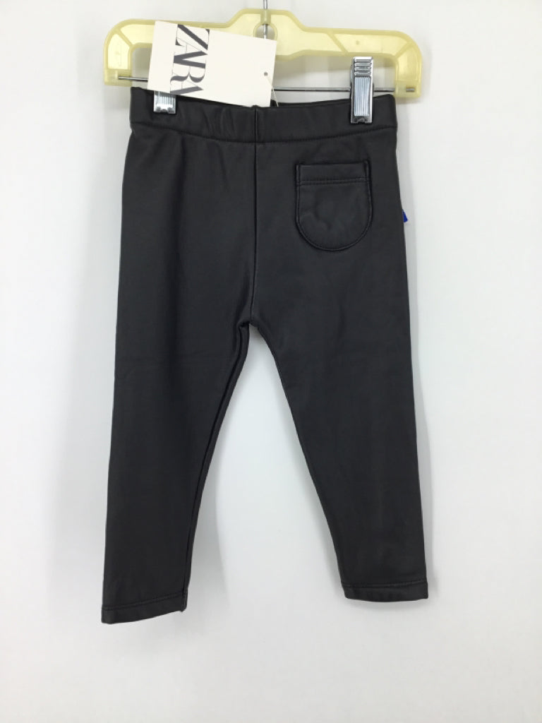 Zara Child Size 12-18 Months Black Pants - girls