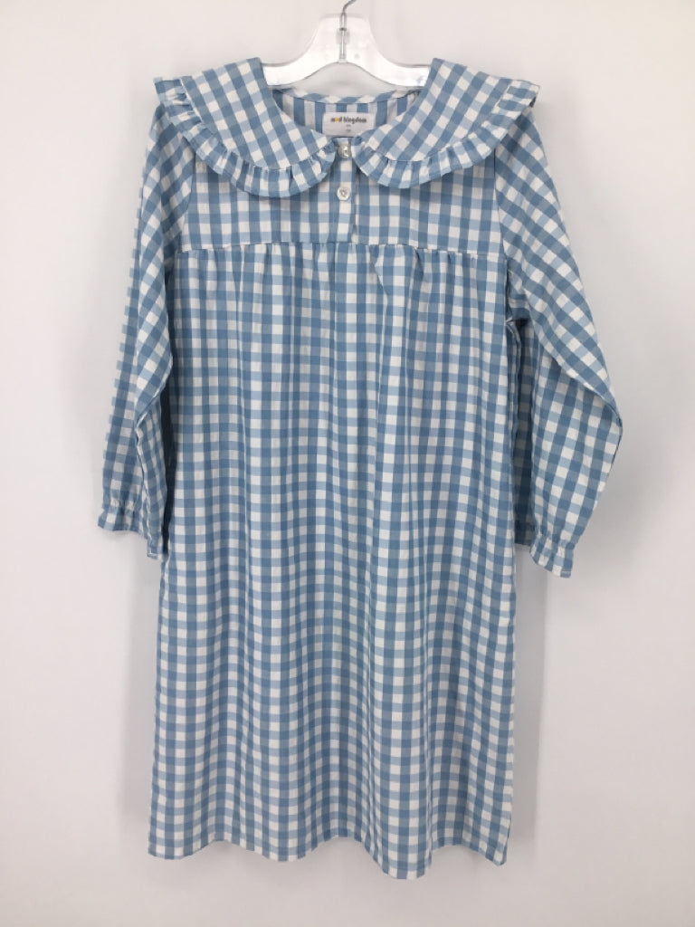 Mud Kingdom Child Size 12 Blue Pajamas - girls