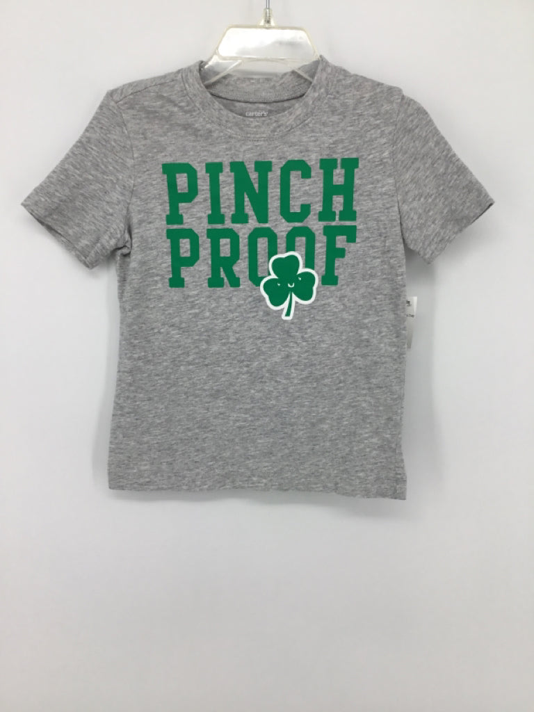 Carter's Child Size 24 Months Gray St Patricks T-Shirt