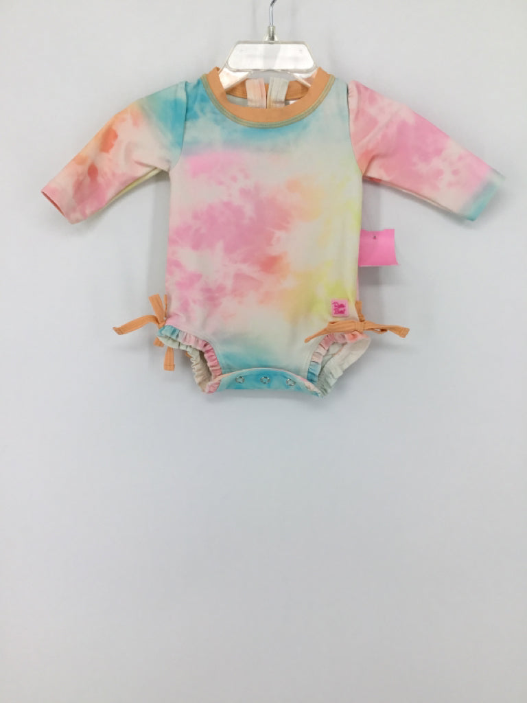 Ruffle Butts Child Size 0-3 Months Multi-Color Swimwear - girls