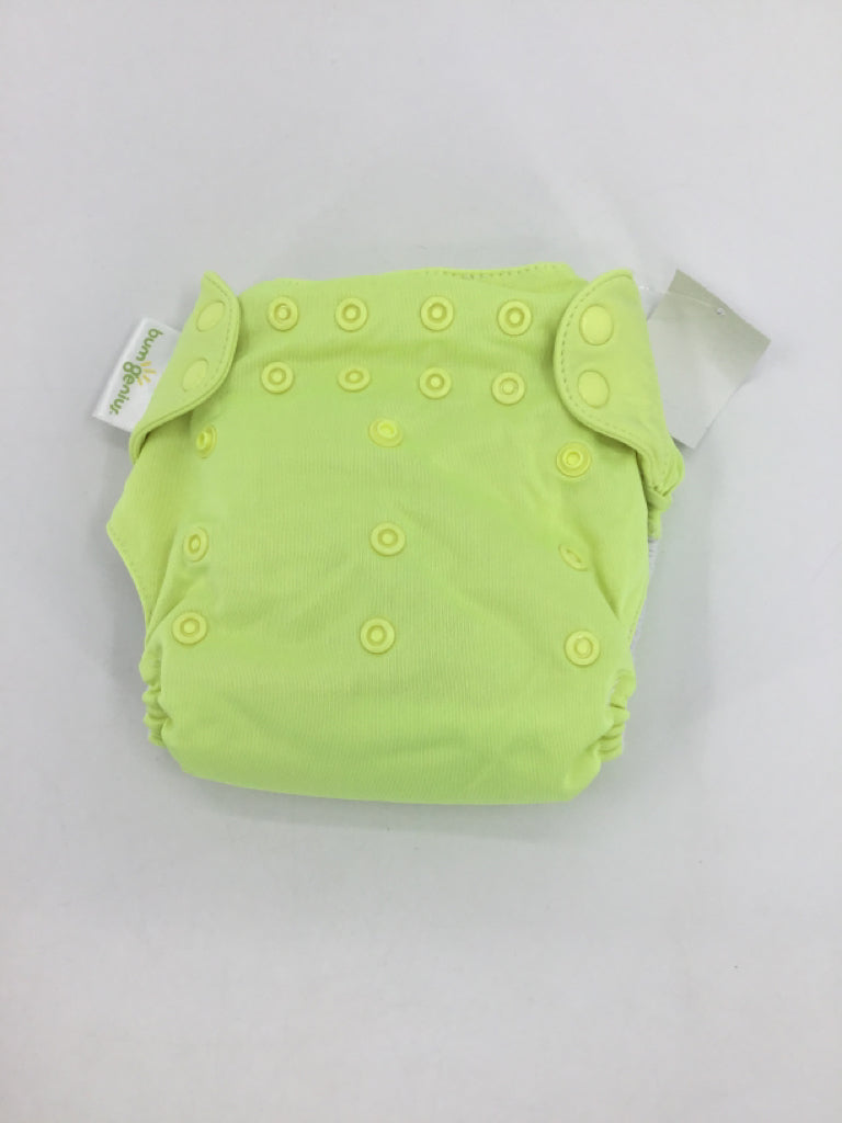 Bum Genius Child Size One Size Yellow Solid Free Time Cloth Diaper