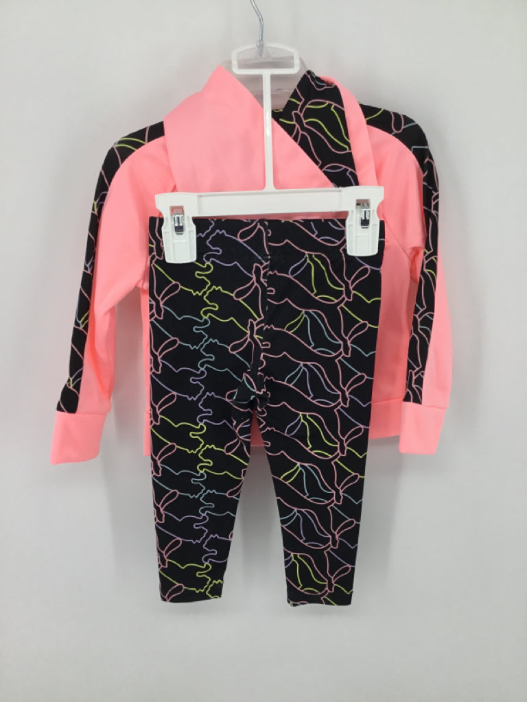 Puma Child Size 18 Months Pink Outfit - girls