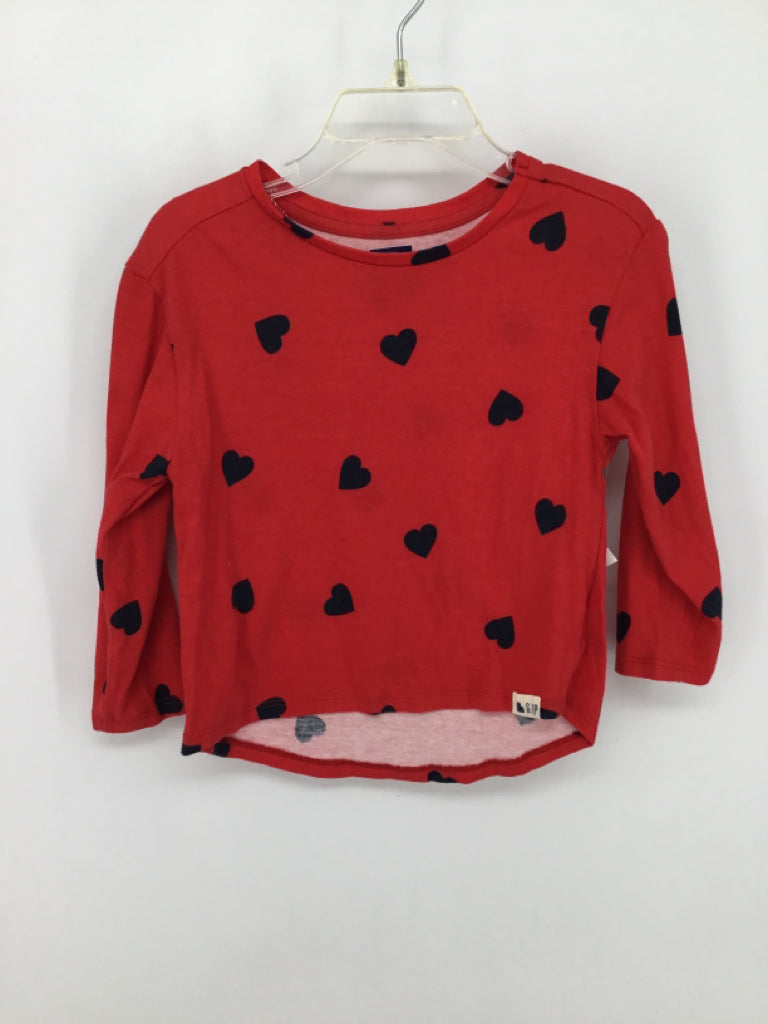 Gap Child Size 2 Red Valentine's Day T-Shirt
