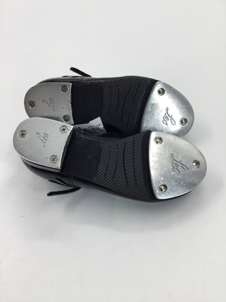 Leo Child Size 8 Toddler Black Sport/Dance Shoes
