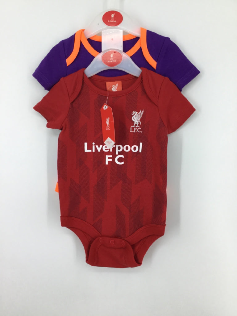 L.F.C. Child Size 6-9 Months Red Onesie