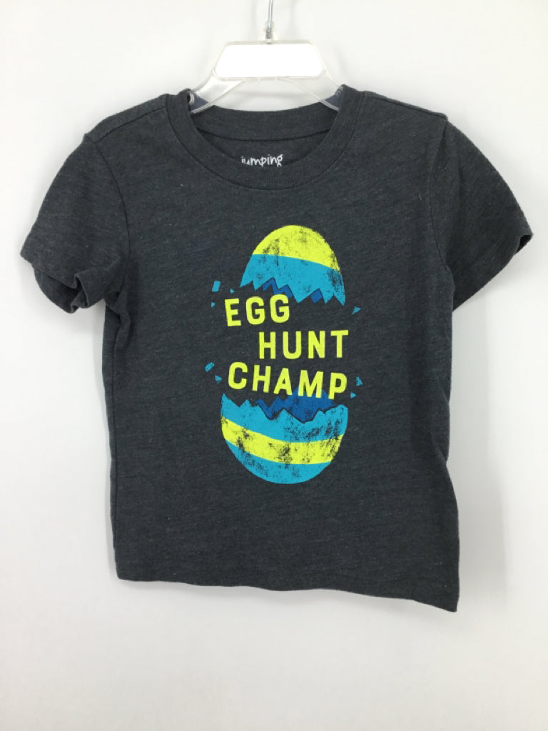 jumping beans Child Size 2 Gray Easter T-Shirt
