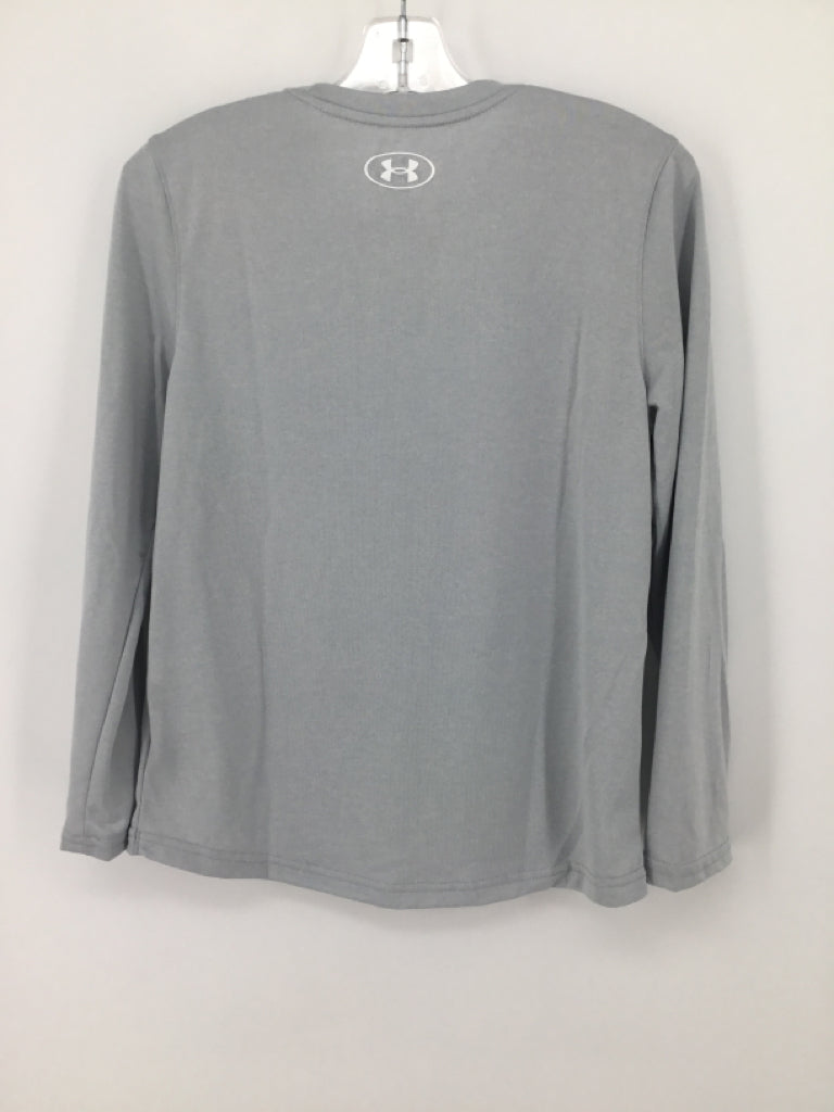 Under Armour Child Size 8 Gray screen printed T-shirt - boys