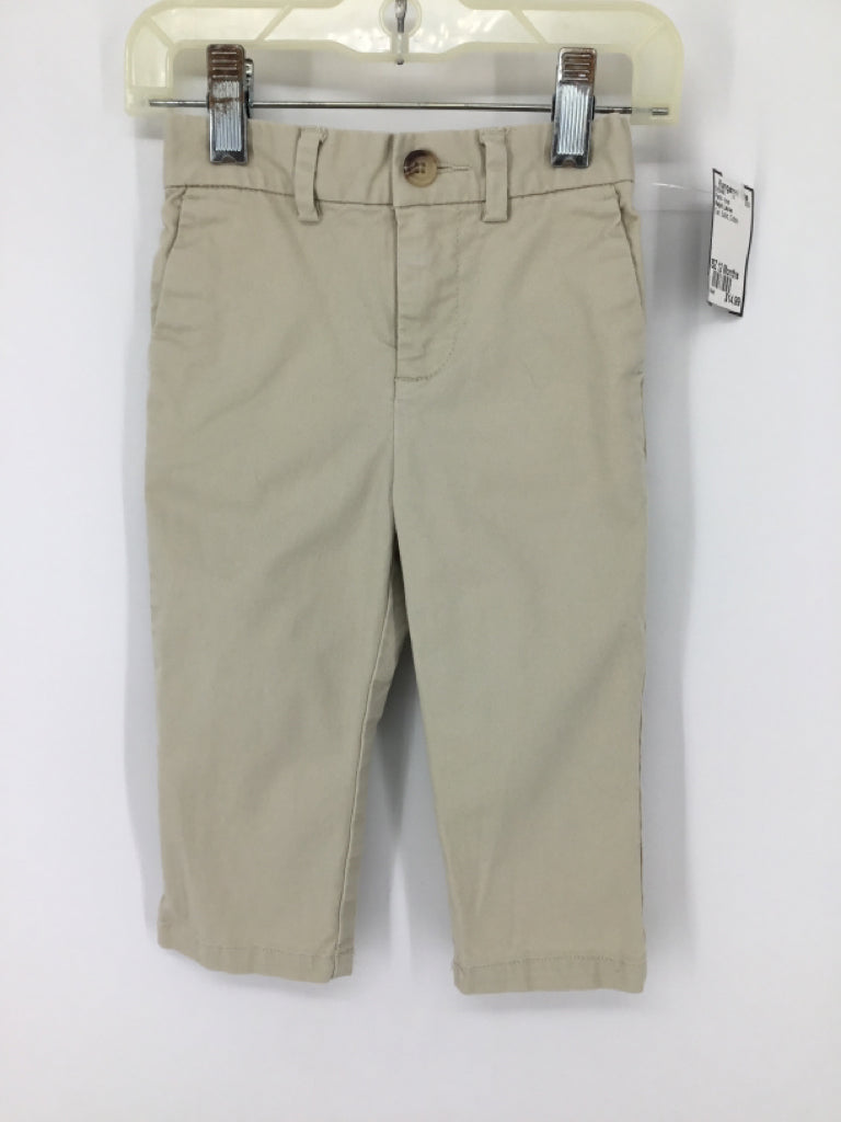 Ralph Lauren Child Size 12 Months Tan Solid Pants - boys