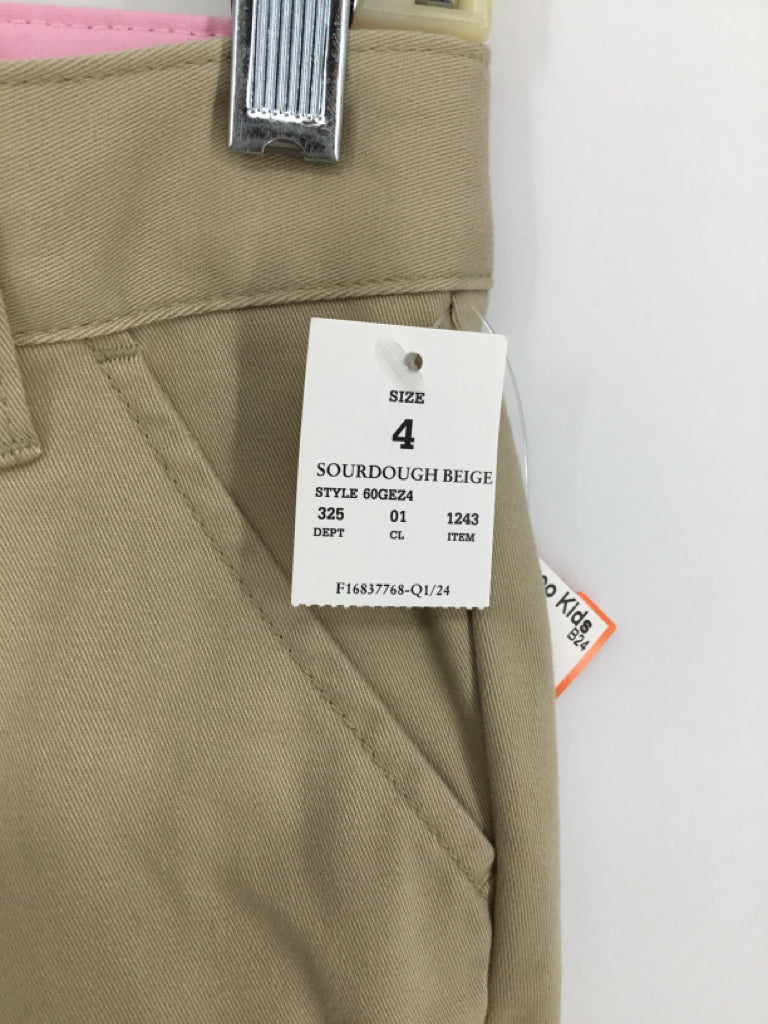 Cat & Jack Child Size 4 Tan Pants - girls