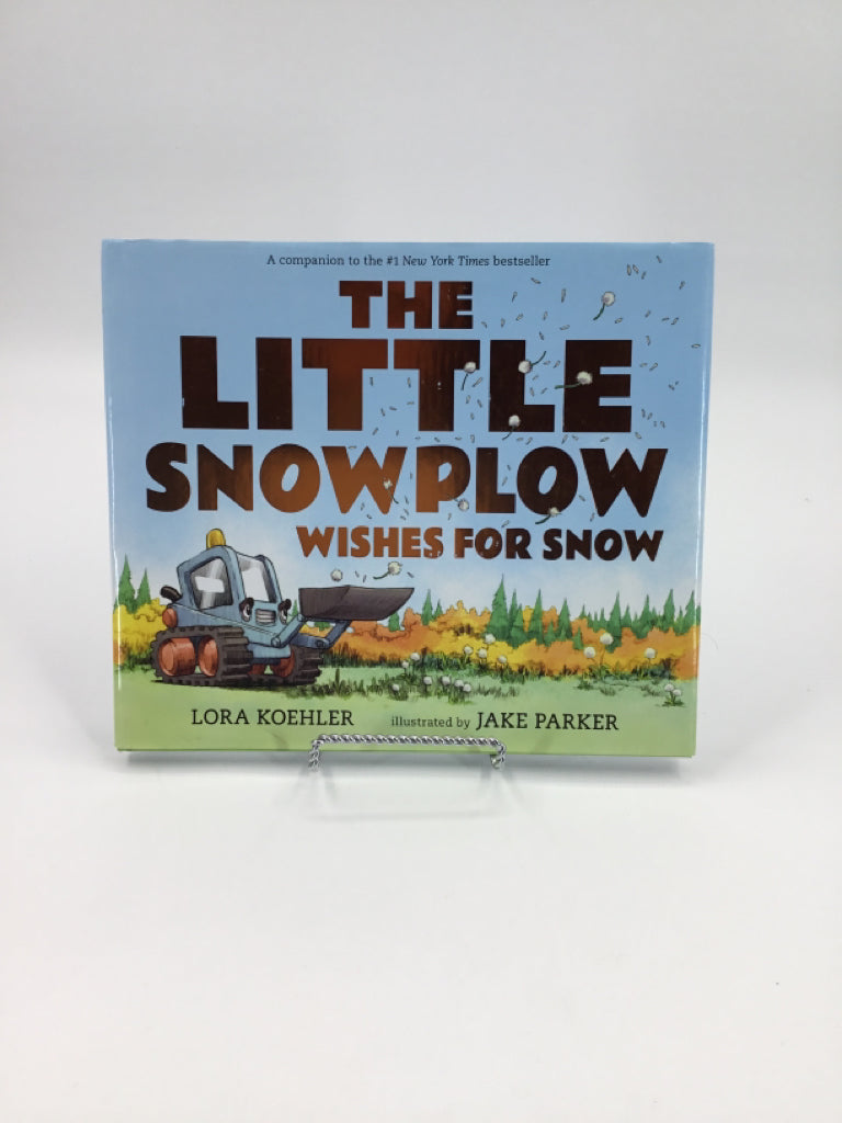 The Little Snow Plow Wishes for Snow Hardcover Book
