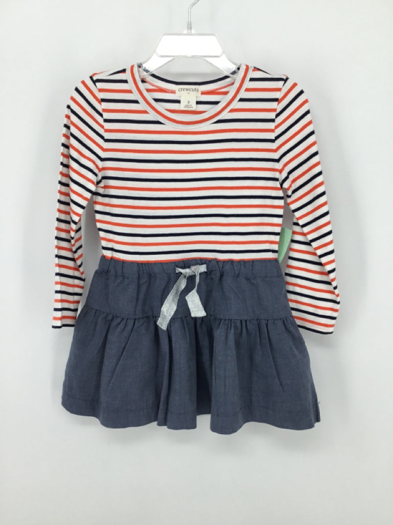 Crewcuts Child Size 2 Red Dress - girls