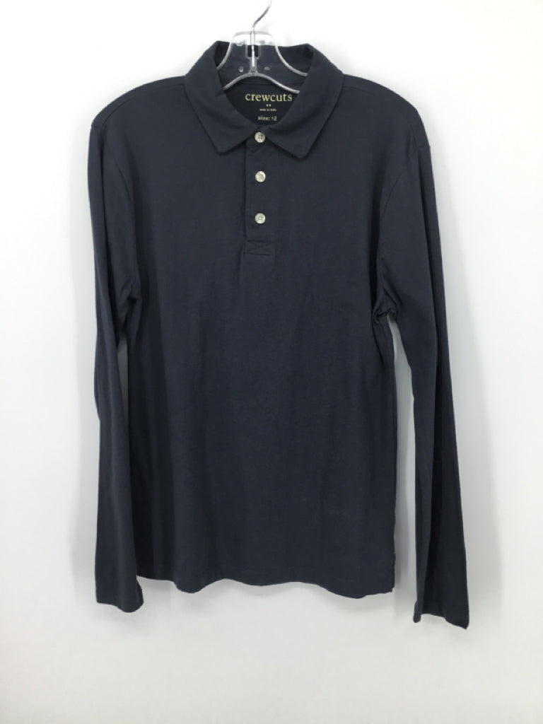 Crewcuts Child Size 12 Gray Solid Shirt - boys