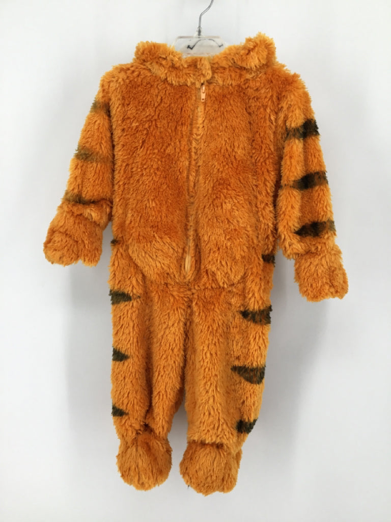brandless Child Size 18 Months Orange Tiger Halloween Costume