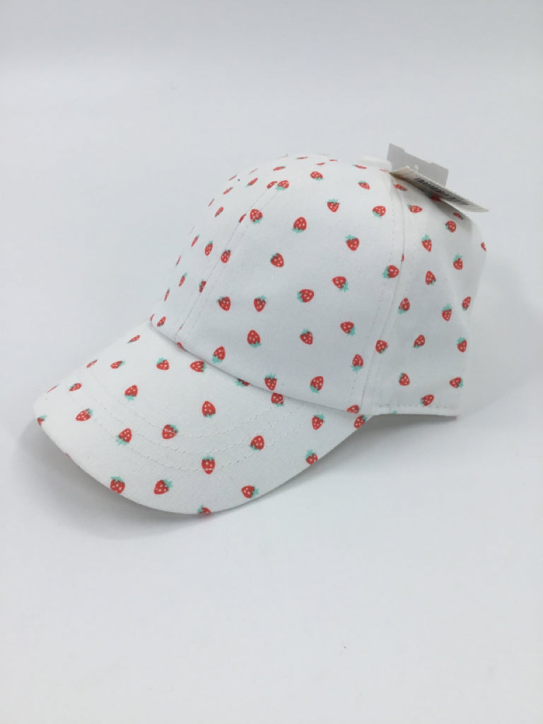 Cat & Jack Child Size 2 White Hats - girls