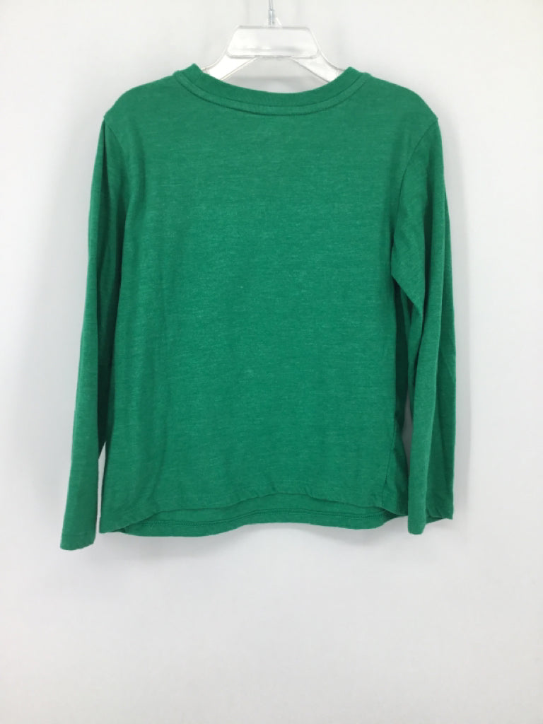 Cat & Jack Child Size 4 Green screen printed T-shirt - boys