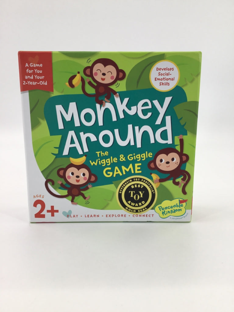 Peaceable Kingdom Monkey Around The Wiggle & Giggle Game