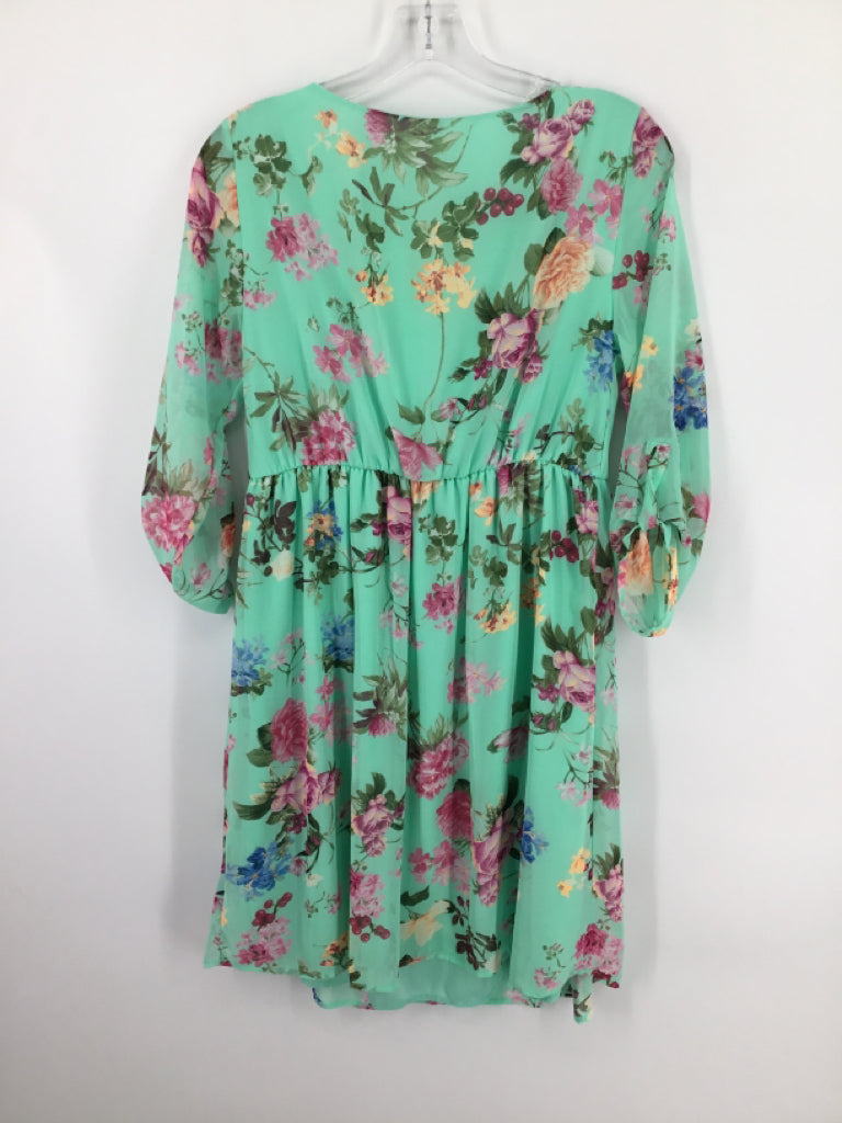 Pink Blush Size S Poly Blend Dress - Maternity