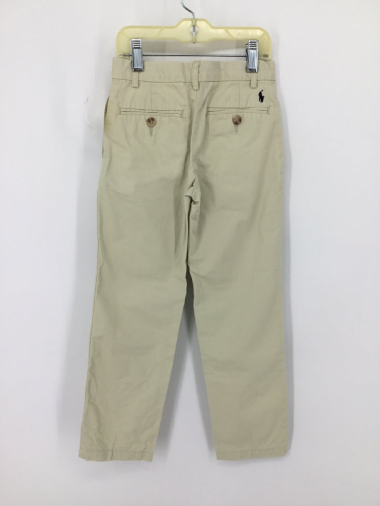 Ralph Lauren Child Size 6 Tan Solid Pants - boys