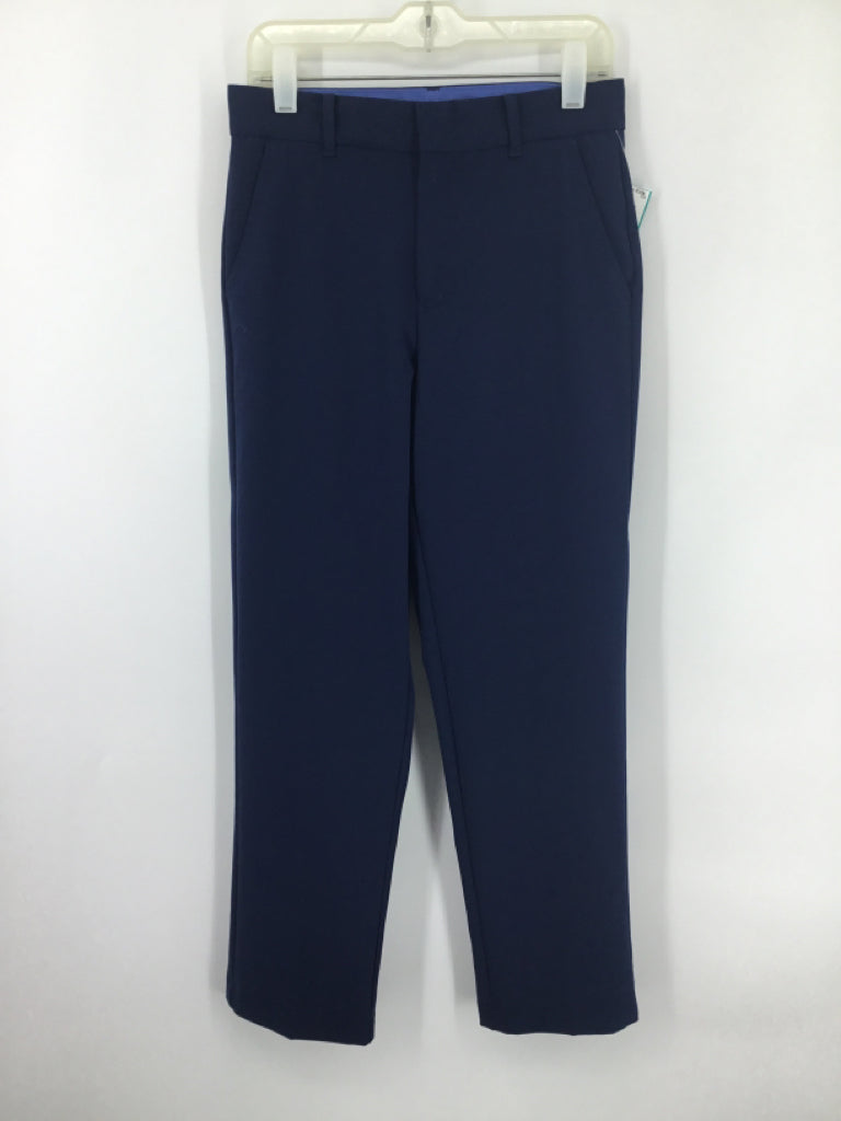 Izod Child Size 12 Blue Solid Pants - boys