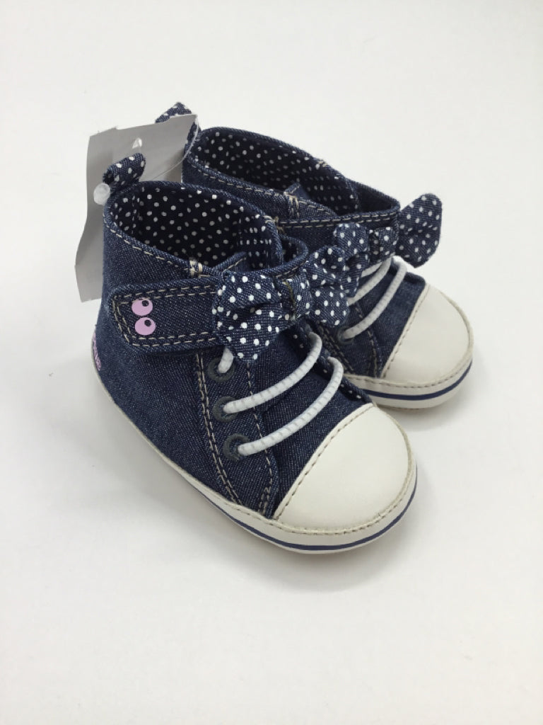 Surprize by Stride Rite Child Size 1 Toddler Blue Baby/Walker Shoes