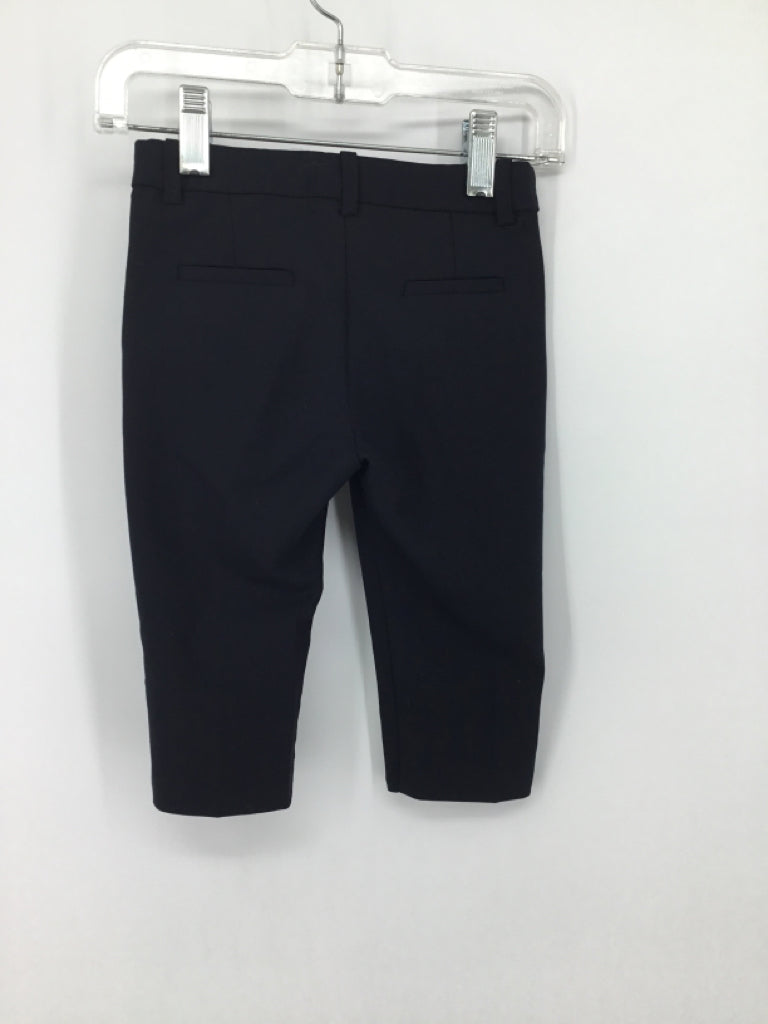 Zara Child Size 9-12 Months Black Solid Pants - boys