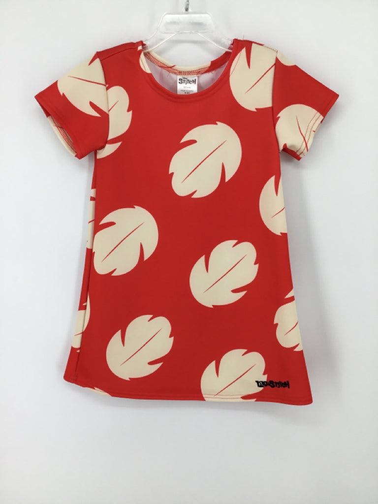 Disney Child Size 5 Red Lilo Halloween Dress