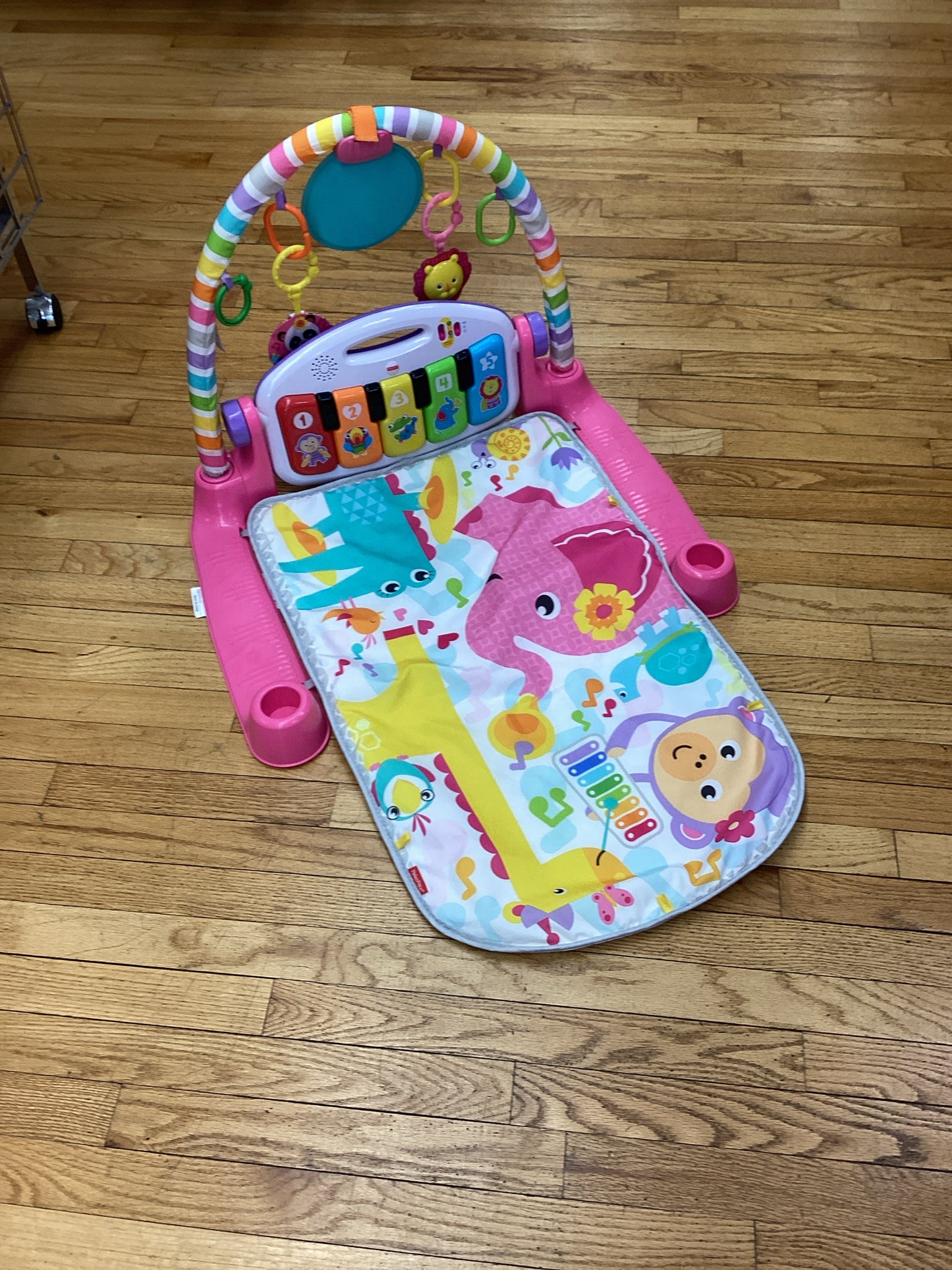 Fisher-Price Deluxe Kick & Play Piano Gym Baby Playmat with Electronic Learning