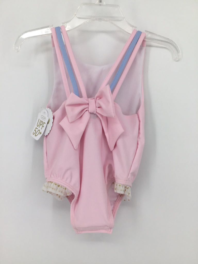 Mudpie Child Size 9-12 Months Pink Swimwear - girls