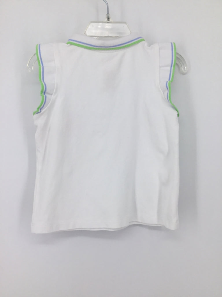 jacadi Child Size 4 White Tank top - girls