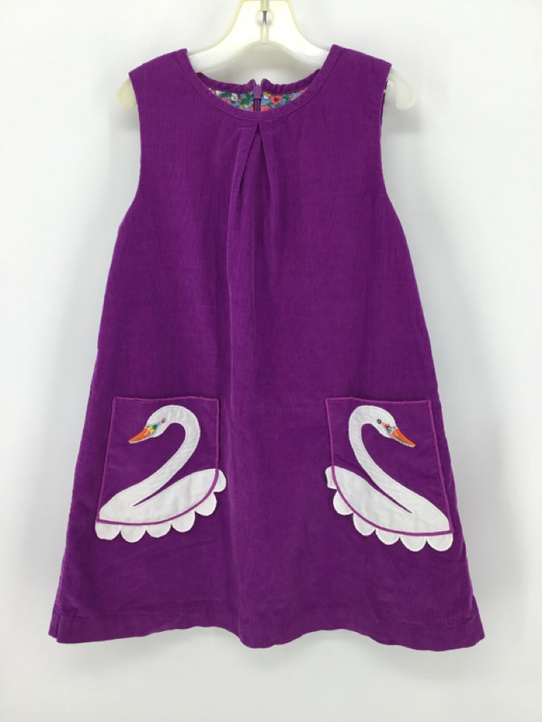 Mini Boden Child Size 7 Purple Dress - girls