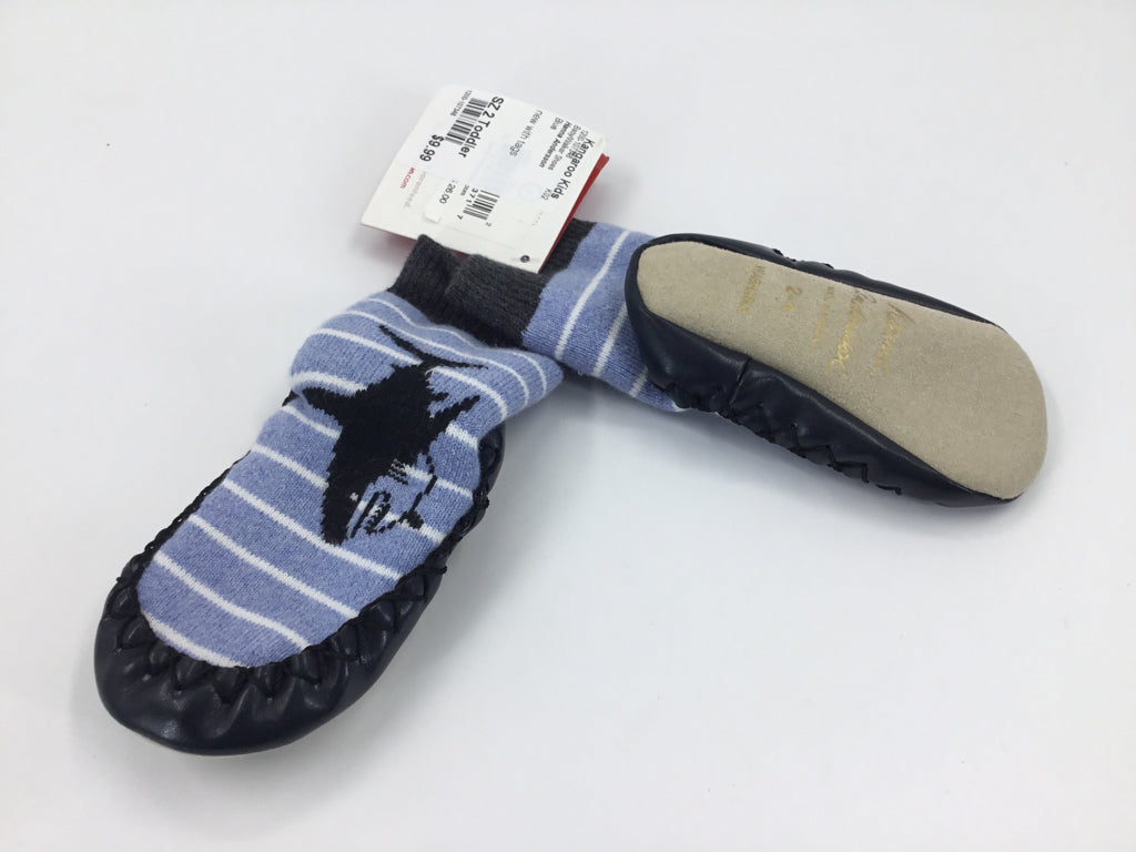 Hanna Andersson Child Size 2 Toddler Blue Baby/Walker Shoes