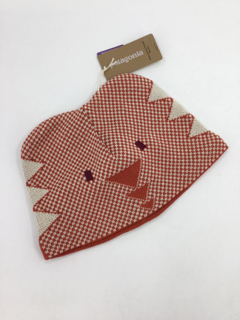 Patagonia Child Size 2 Orange Animal Print Hats - boys