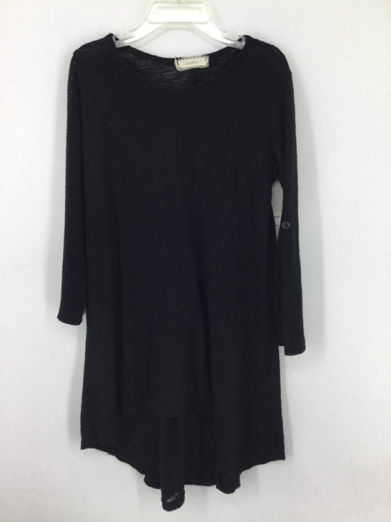 Soprano Child Size 6 Black Shirt - girls