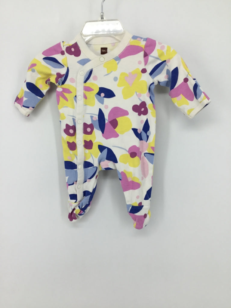 Tea Child Size Newborn Multi-Color Sleepers