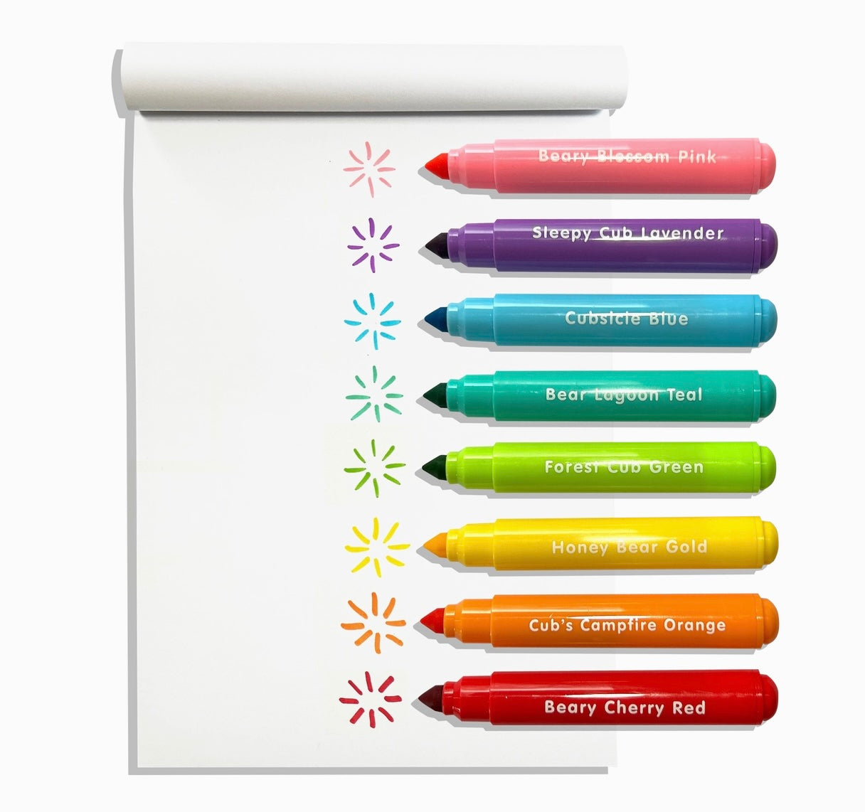 Ooly - Cub Crew Markers (Set of 8)