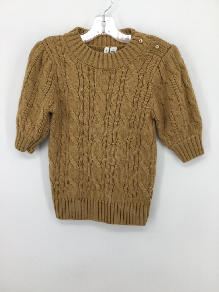 Janie and Jack Child Size 8 Tan Sweater - girls