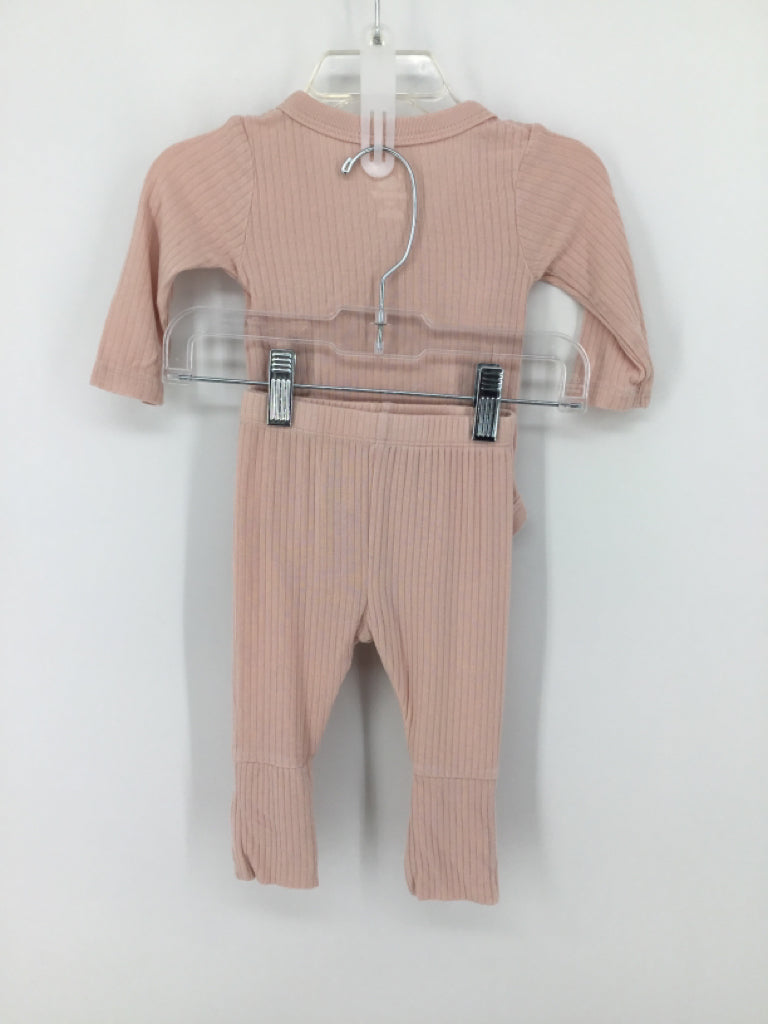 cloud island Child Size 0-3 Months Pink Outfit - girls