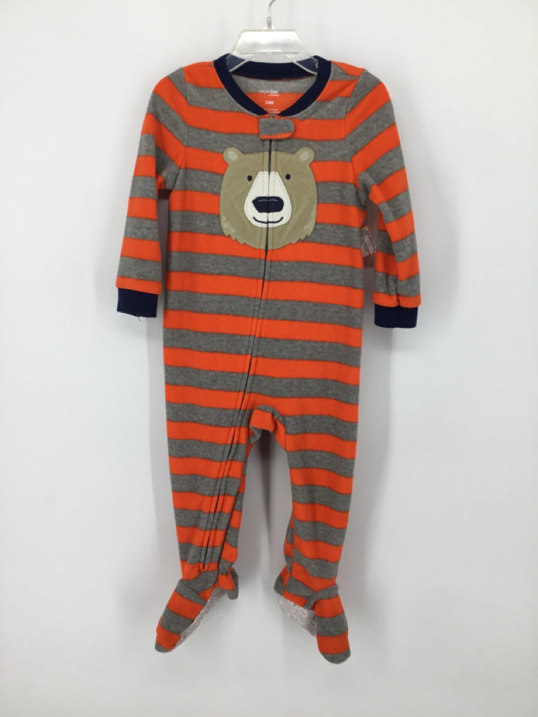 Simple Joys made by Carters Child Size 24 Months Orange Sleepers