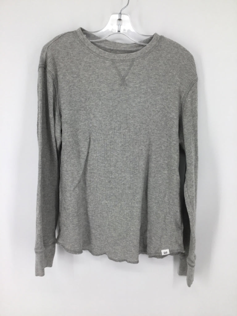 Gap Kids Child Size 12 Gray Solid T-shirt - boys