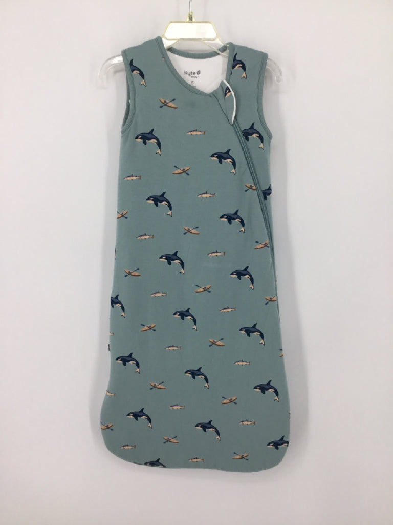 Kyte Child Size S Blue Sleep Sacks & Swaddles