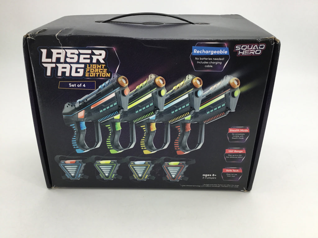 Squad Hero Laser Tag - Light Force Edition - 4 Player