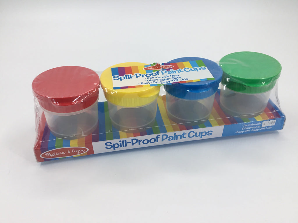 Melissa & Doug Spill Proof Paint Cups